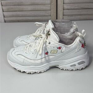 SKECHERS Women's D'Lites "Bright Blossoms" Sneakers-9